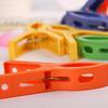 24Pcs/Set Clothespins Powerful Portable Plastic Laundry Clothes Beach Towel Pins Hangers Spring Clamp Clips