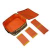 Handheld Fishing Reel Bag Double   Fishing Tackle   Box Polyester Large Capacity Carry Bag with   Dividers