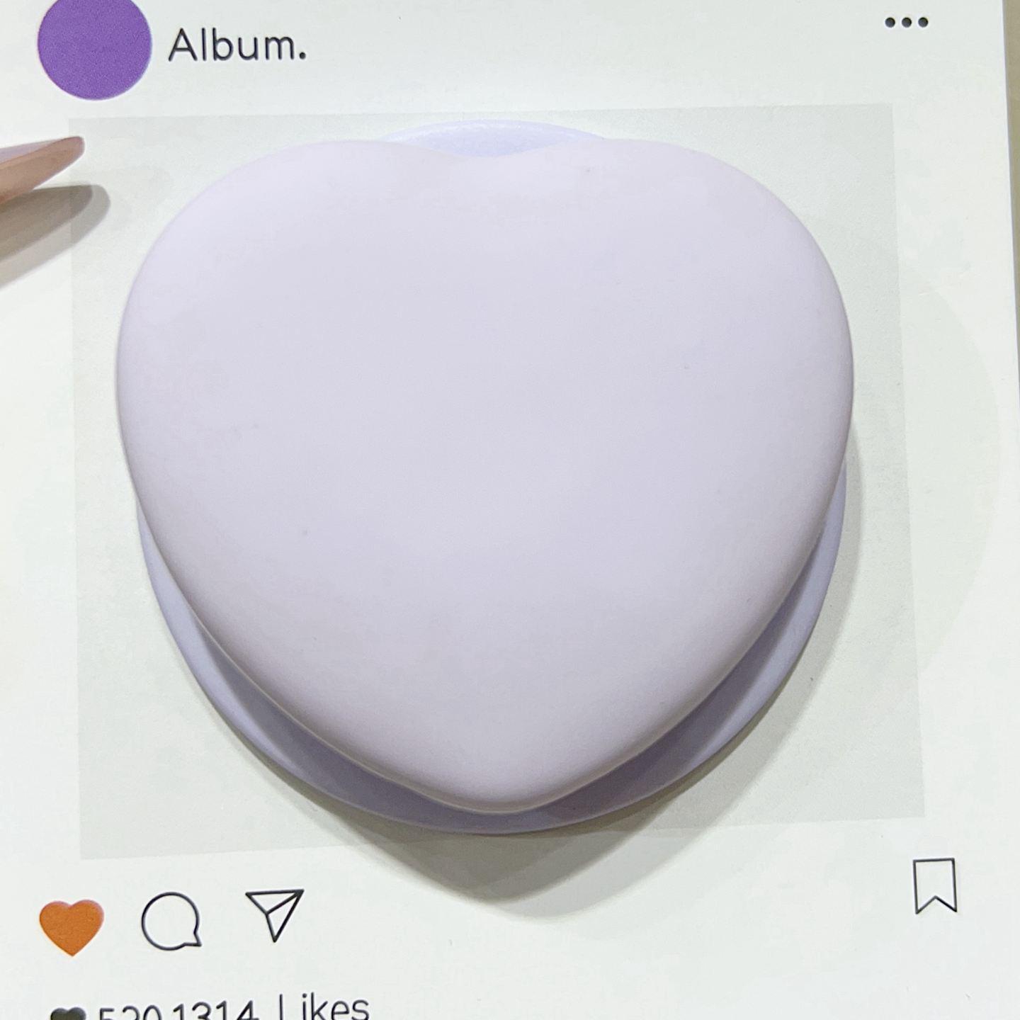 Premium Heart Silicone 3D Magnetic Phone Stand for MagSafe