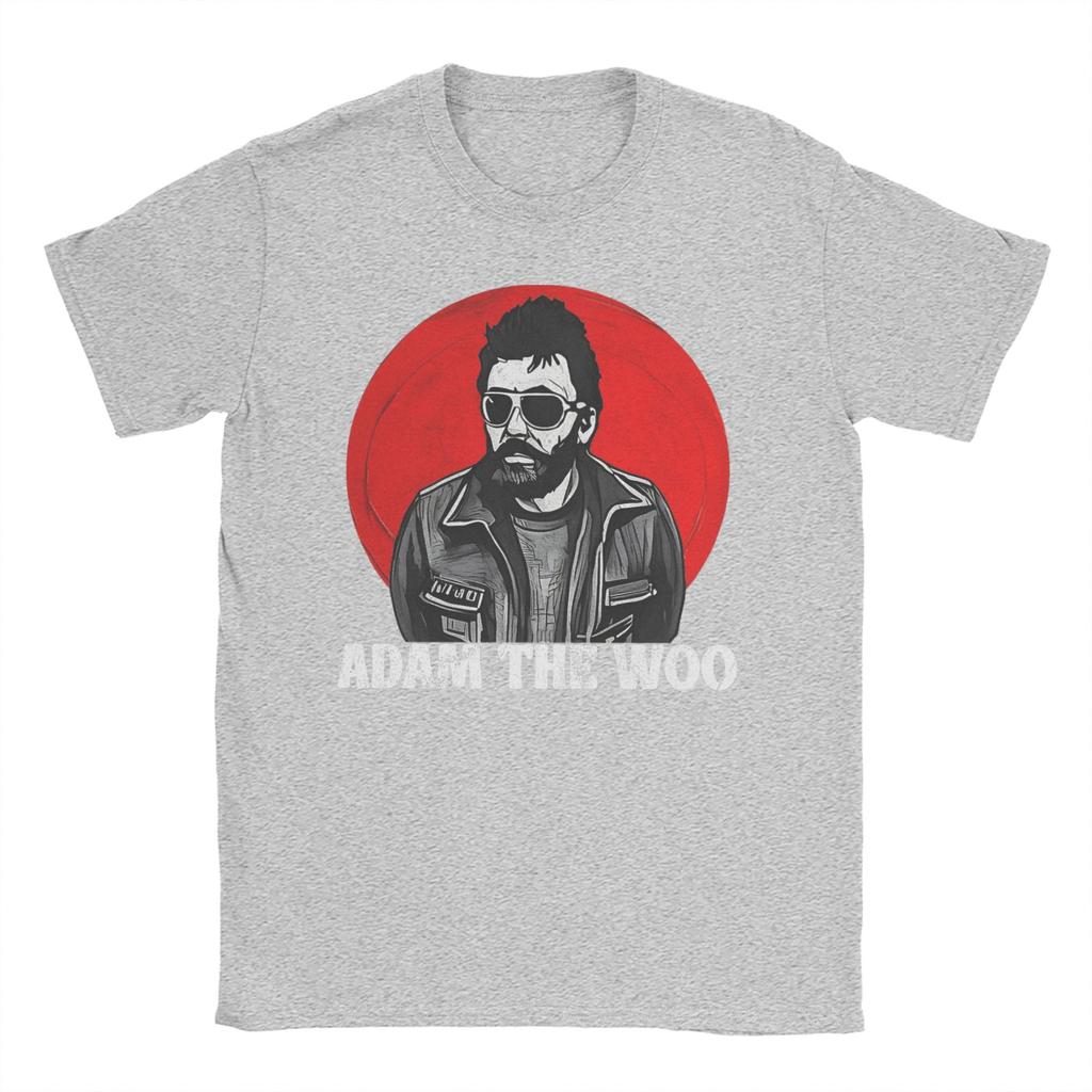 Adam The Woo 100 Cotton T Shirt For Mens Beach Classic T Shirts Crew Neck Harajuku Tee Shirt Plus Size Custom DIY Clothes