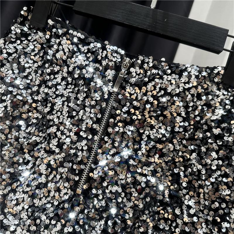 Autumn Sequin Three-Point Shorts Hot Pants for Women