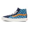 Vans Sk8 Retro Versatile High-Top Skate Shoes Blue Checkerboard Unisex Sneakers VN0A4BVBTPD1