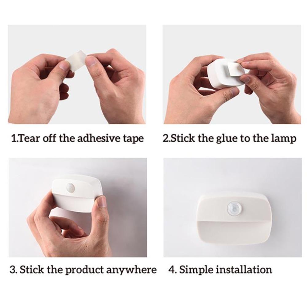 Aisle Bathroom Night Lamp Induction Light Induction Night Ligh Bedroom Night Light LED Night Light