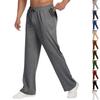 Men's Sweatpants with Drawstring and Elastic Waistband for Everyday Wear