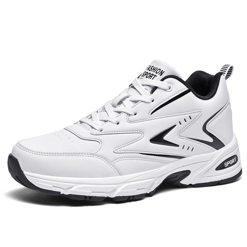 

Горячие продажи Мужские кроссовки Мода Комфорт Шнуровка Повседневная обувь Противоскользящая Водонепроницаемая Рабочая обувь Высококачественные Ботинки для активного отдыха и пешего туризма 38 белый