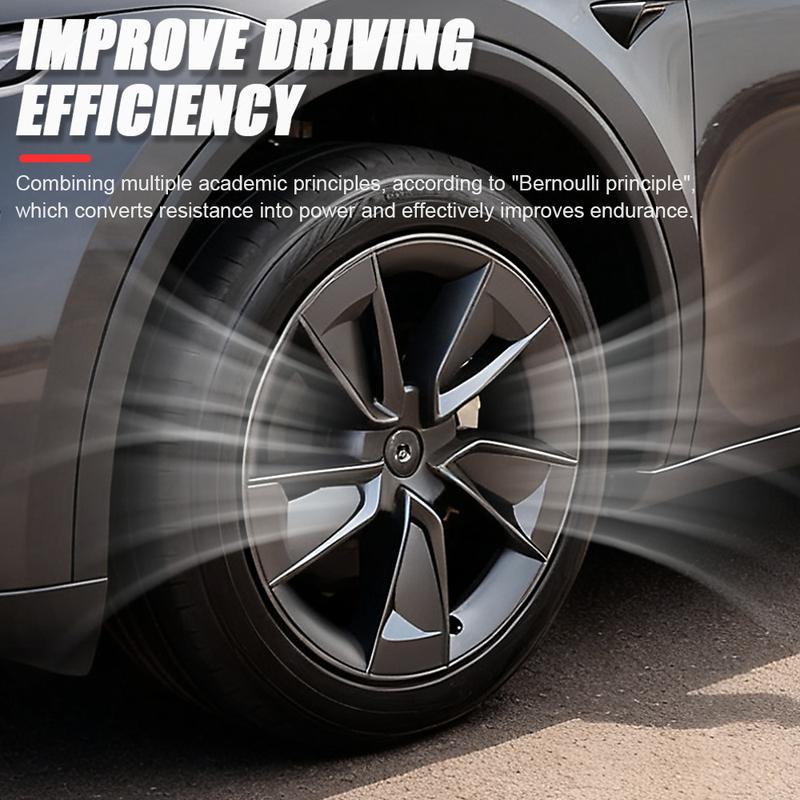 4PCS Hub Cap Car For Tesla Model Y Juniper 19 Inch Wheel Cap Replacement Automobile Wheel Hubcap Full Rim Cover Accessories 2026