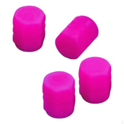 4 Pièces Bouchons de Valve de Pneu de Voiture Décoration Couverture Lumineuse Brillante pour SUV Motos Vélo Pneu