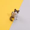 Portachiavi, Ciondolo, Orecchini e Spilla - Capsule Stile Giapponese e Coreano - 9 Bambole Gatto Carine Fatte a Mano