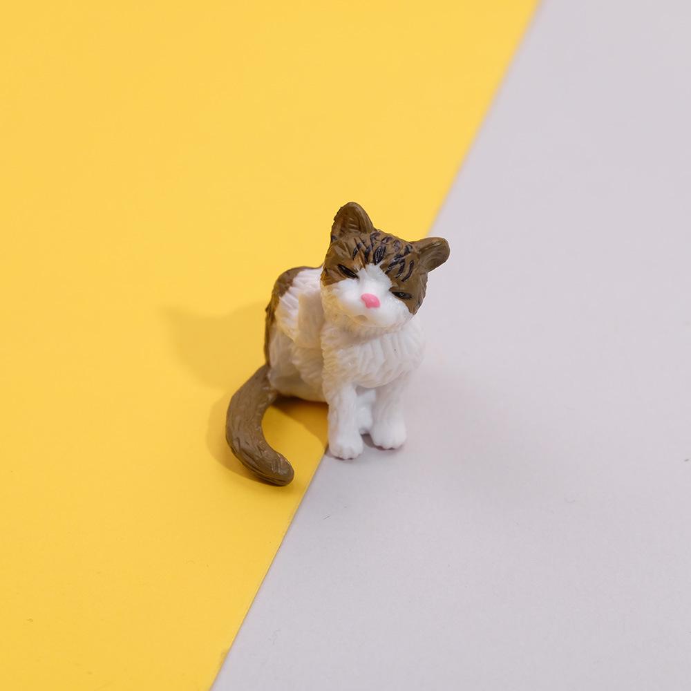 Portachiavi, Ciondolo, Orecchini e Spilla - Capsule Stile Giapponese e Coreano - 9 Bambole Gatto Carine Fatte a Mano