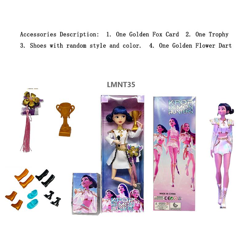 3 Trendy Kpop Devil Hunter Dolls, Vinyl Dolls, Dolls, Christmas Gifts, Birthday Gifts, Halloween Gift Girls' Toys