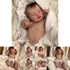 49cm Silicone Reborn Baby Doll With 3d Skin And Washable Body For Gift And Play