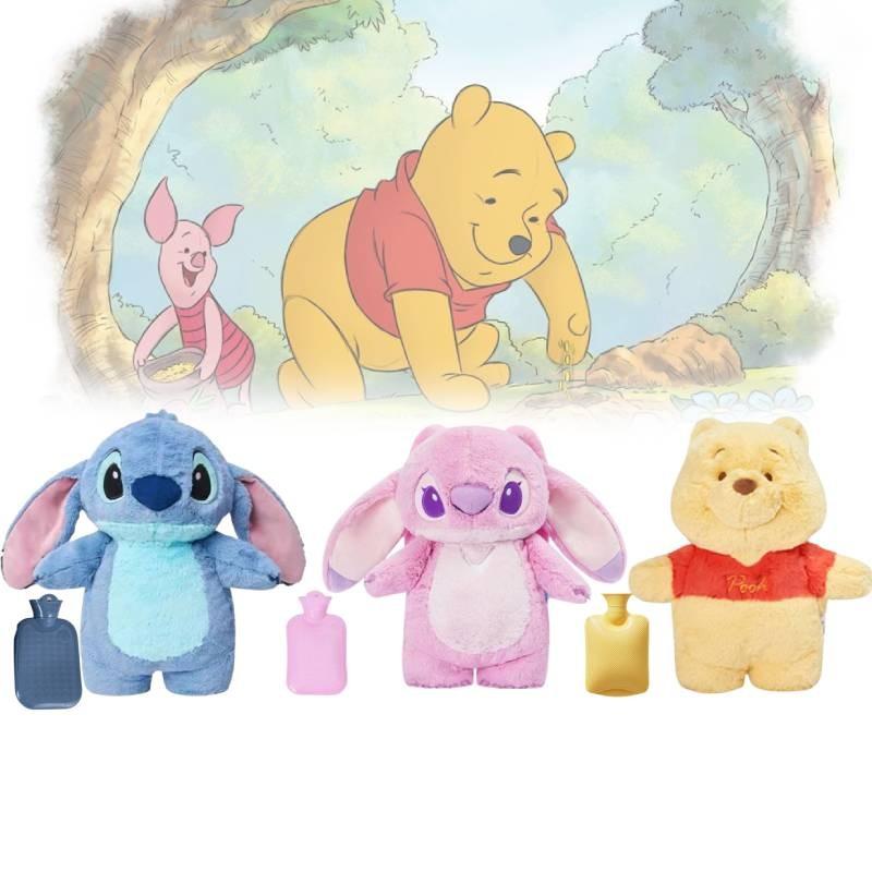 Adorable 30cm Stitch Plush Toy Water Bottle Heater For Cozy Winter Warmth