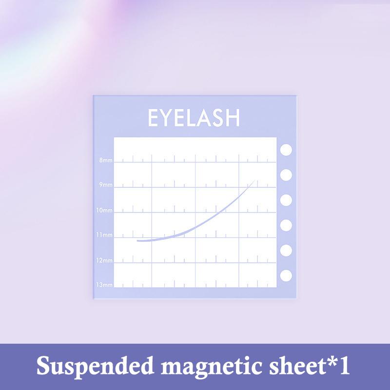 Magnetic Single Layer Lash Extension Storage Box Display Box For False Eyelash Eyelash Strips For Individual