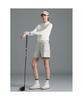 BEANPOLE GOLF Women'S Round Neck Long Sleeve Pullover Ivory