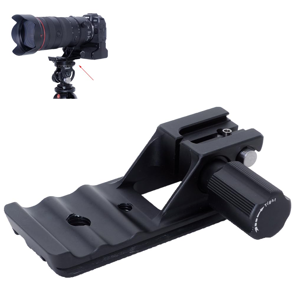 iShoot Camera Ring Tripod Lens Support Collar Compatible with Canon RF L IS USM Z Tripod Mount Ring Lens Bracket Collar Tripod Socket Compatible with