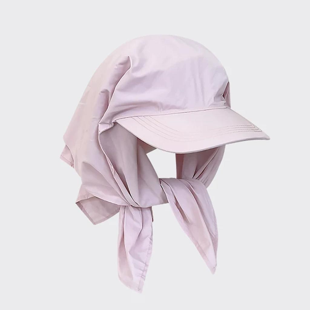 Headscarf Duck Tongue Hats Men's And Women's Summer Quick Drying Outdoor Sun Protection And Face Protection Strap Headband Caps