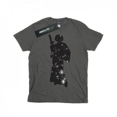 Camiseta masculina Princesa Leia Stars