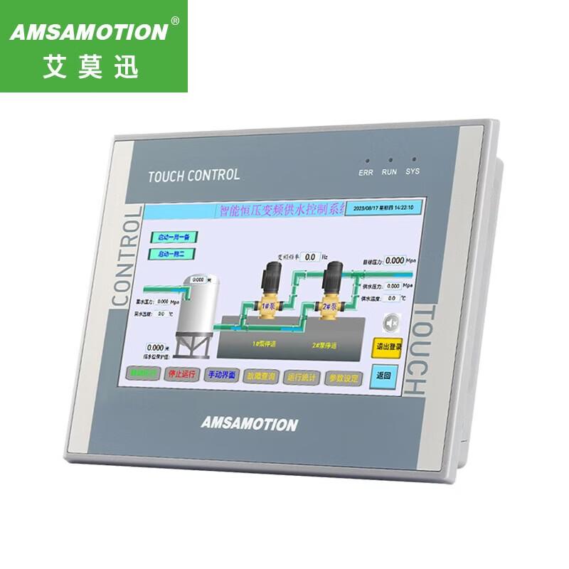 

Aimoxun Siemens S7-200 SMART PLC Compatible All-in-One HMI