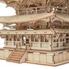Tsukurundesu® 3D Wooden Puzzle TGN02 Five-Story Pagoda with Japanese Instructions
