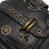 Women's Bag Punk Motorcycle Chain Bags Retro Pockets Men Mobile Phone Pockets Waist Bag Fanny Pack Leg Bag Waist Pack