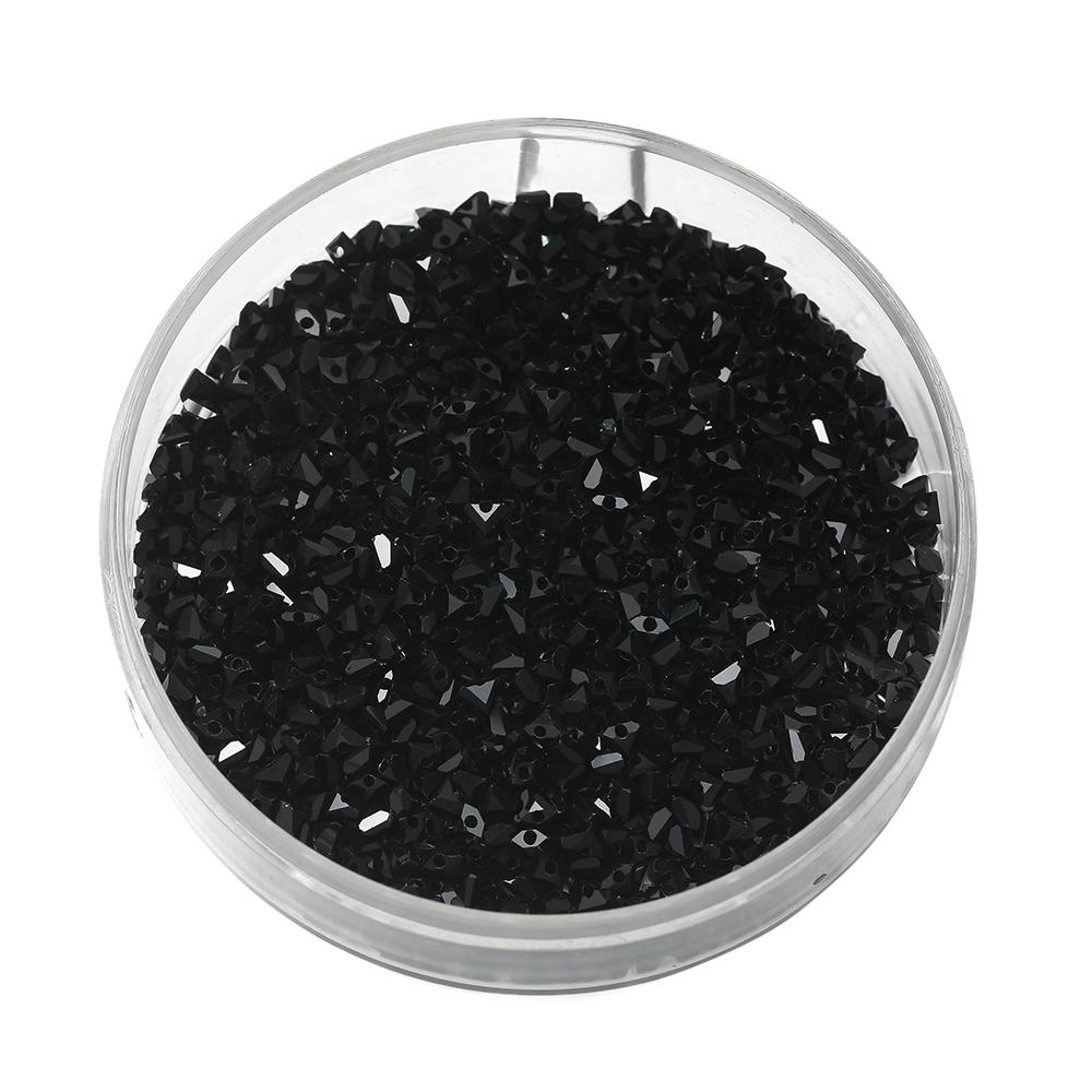 100Pcs/Lot Mixed Glass Triangle Shape Beads Charm Loose Bead for DIY Bracelet Necklace Earring Jewelry Making Accessories