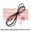 B3950 10K 50K 100K 1% NTC thermistor waterproof temperature sensor M6 threaded stainless steel  L500MM