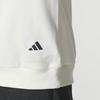 Men's Adidas Sweatshirts Men's White Crew Neck Moderate Regular