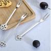 Fruit Fork Dessrt Salad Forks Home Kitchen Cutlery Stainless Steel