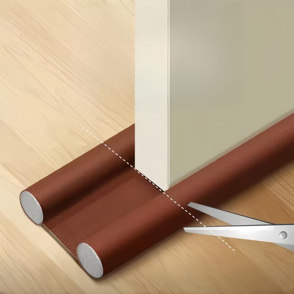 1PC 96cm/37.79in Door bottom seal strip Soundproof Insulation Wind Under Door Draft Stopper Blocker Weather Strip for Interior