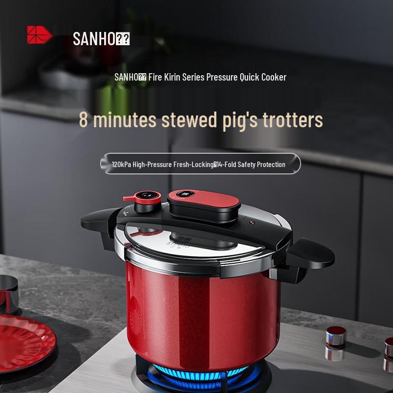 Sanhe 304 Stainless Steel Pressure Cooker