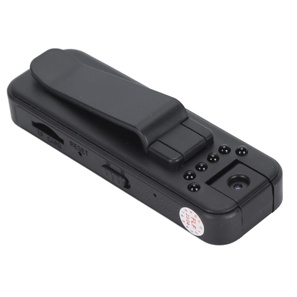Portable Video Camera Clip On 1080P HD Pocket Video Camera Wearable Video Recorder Pocket Camcorder