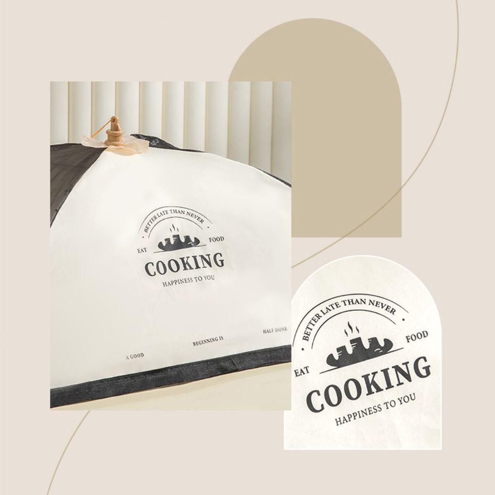Breathable Meal Cover Foldable Food Tent Kitchen Gadgets Vegetable Umbrella Picnic