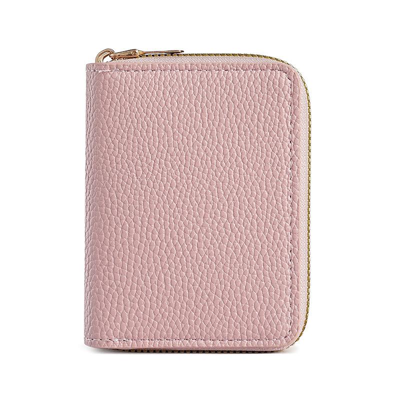 Fashion Change Bag, Short Organ Bag, Double Zipper Storage, Multi-card Card Bag, Clutch Bag, Wallet.