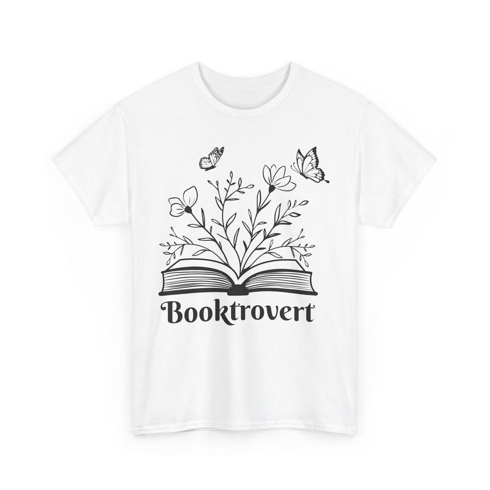 Book T-Shirt | Funny Reading Shirt | booktrovert T-Shirt