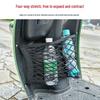 Dual-Layer Mesh Storage Bag for Electric Scooter Front Basket