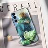 Japanese Urban Aesthetic  Phone Case Black Silicone Soft For Samsung Galaxy A73,A72,A71,A70,A53,A52,A51