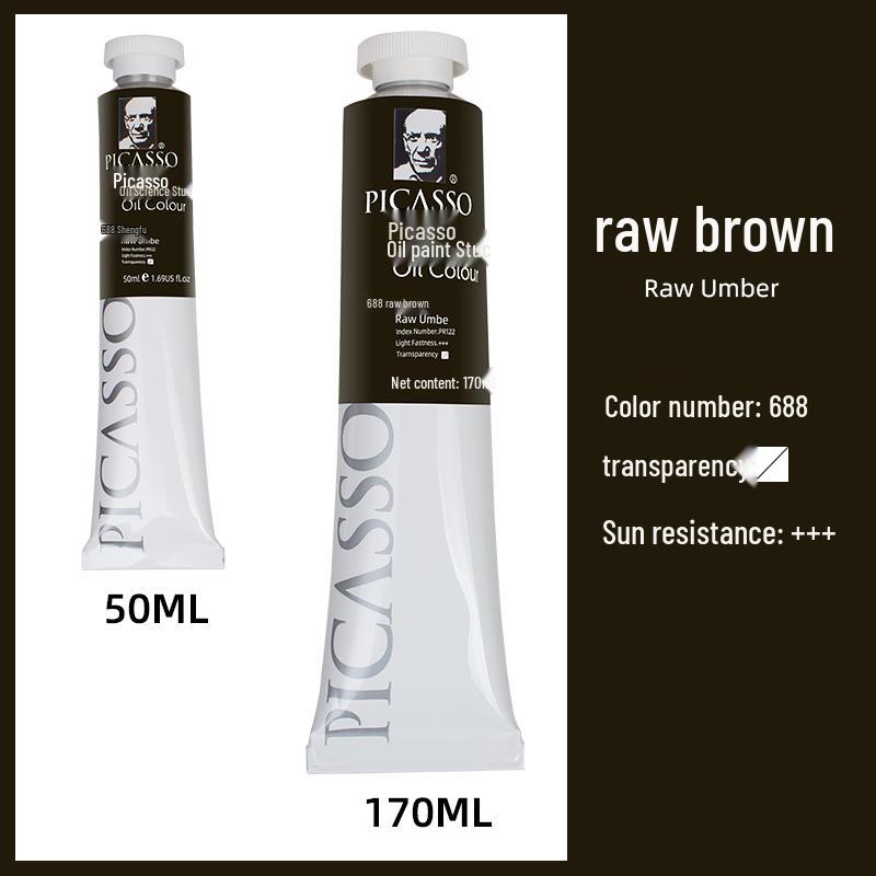 

Тюбик масляної фарби 50 мл Біле золото - Професійний клас для художників та дітей