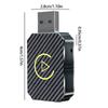 Wired to Wireless 2 in 1 Box Car Box 5G Wifi & Bluetooth-compatible 5.0 Auto Not-inductive Connection