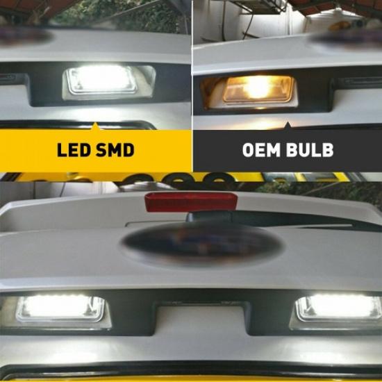 OXILAM License LED Plate Light For Subaru Forester Impreza WRX Crosstrek Legacy