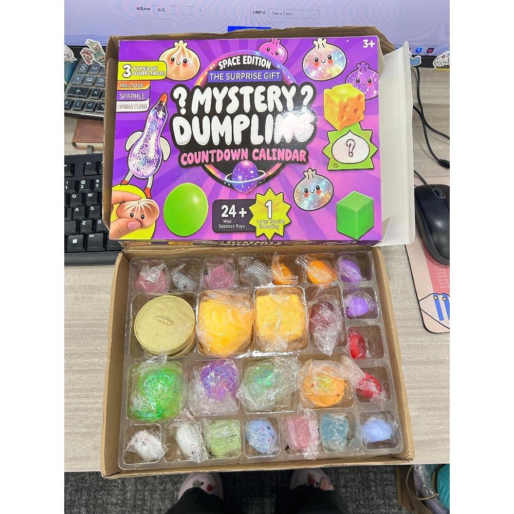 Soft Mystery Dumpling Advent Calendar Fidget