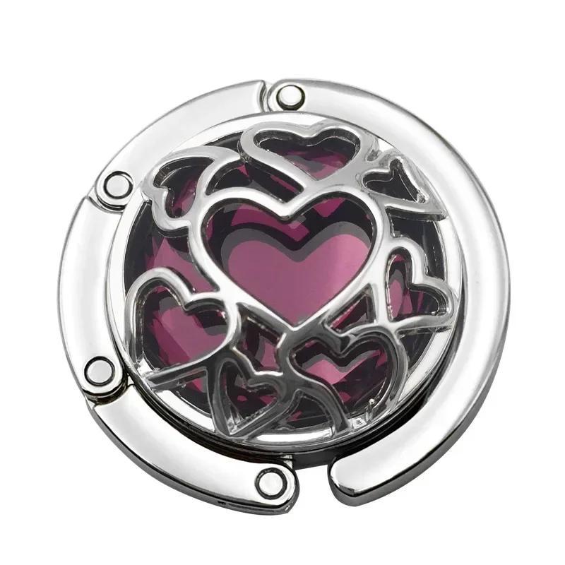 Multi Style Bag Holder Handbag Hanger Folding Hooks Portable Key Ring Rack Table Hook Hardware Travel Outdoor Storage Hanger