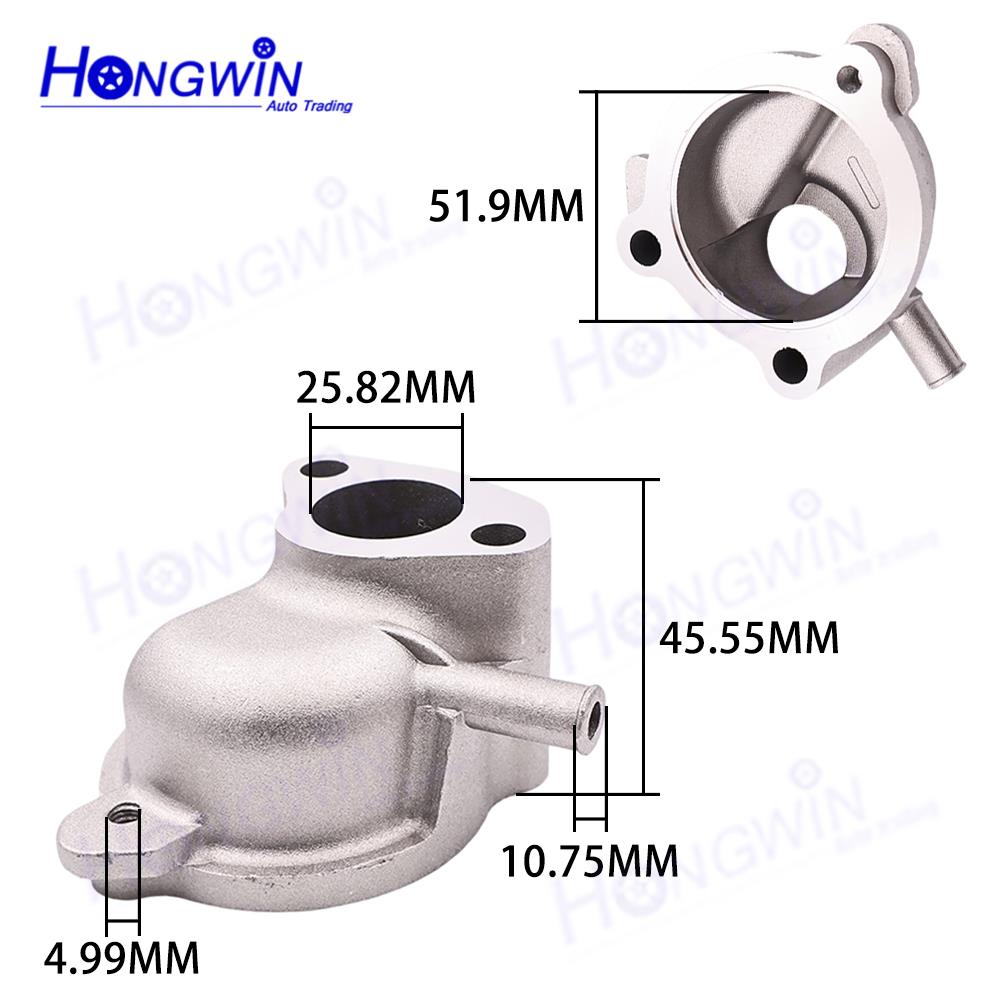 Brand New Coolant Thermostat Housing Cover 4188742 For AUTOBIANCHI A 112 FIAT 127 Panda I LANCIA A  SEAT Panda