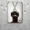 Saw X Retro Vintage Tin Sign Poster Decorative Plaque Metal Plate Wall Decor