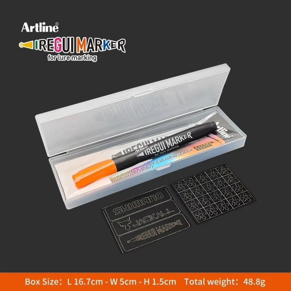 UV Reflective Lure Marker Pen DIY Paint Fishing Paint Marker Fishing Bait Paint  Outdoor Fishing