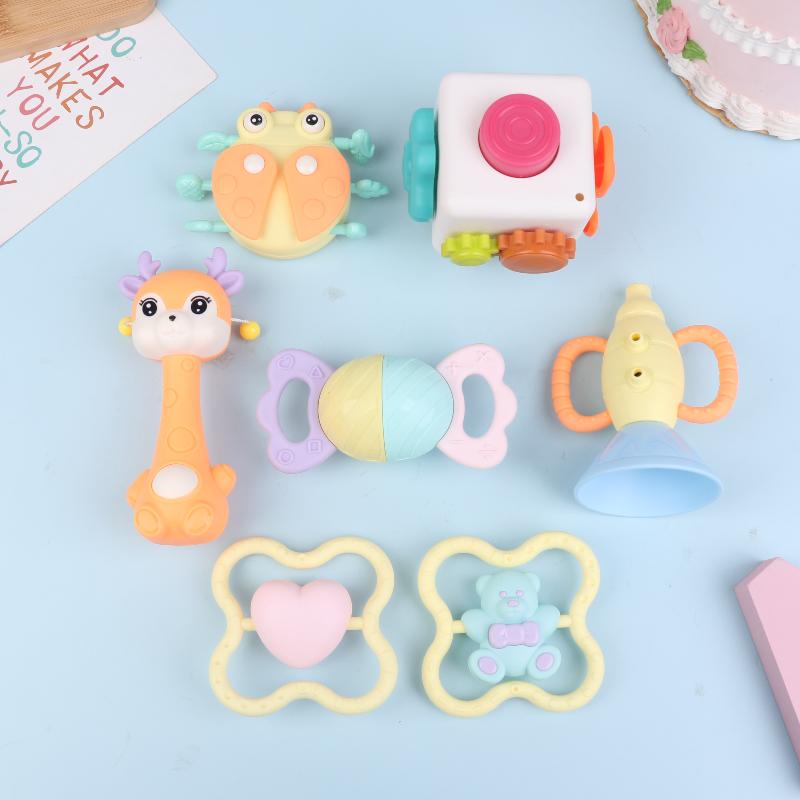 Baby Kieteltjes Speelgoed Voor Baby's 0-12 Maanden, Handmatig Gedraaide Kieteltjes Stokjes Miaojia Rammelaar Voor Pasgeborenen 0+ / Speelgoed Voor Pasgeborenen