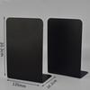 2pcs Ins Simple Metal Book Stand Desktop Non-slip Bookend Student Book Organizer Bookends Large Thickened Books Storage Rack