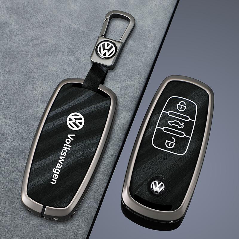 For VOLKSWAGEN Zinc Alloy Car Smart Remote Key Case Cover Shell Key Fob For VW Tiguan Touran Caddy Beetle Jetta Eos Golf Polo He