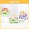 New Mini Usb Fan Color Changing Portable Desktop Fan With Built-in Battery Ideal For Students Dormitories Characters)