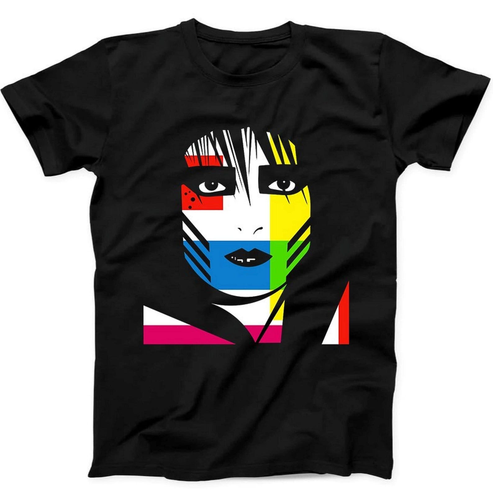 Siouxsie The BansheeS Once Upon A Time Edition Music Gift Black T Shirt B315 4XL
