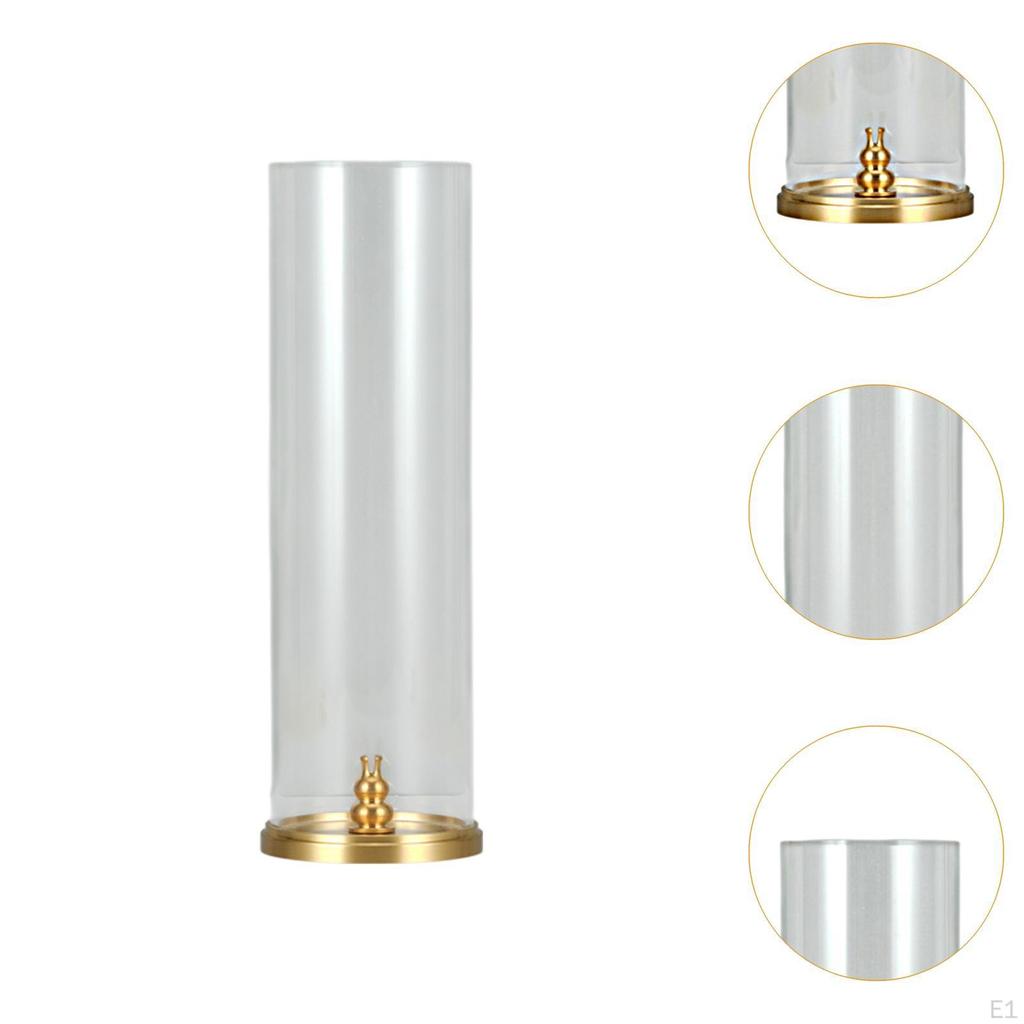 Incense Holder for Sticks Ash Catcher Tray Collectibles Artwork with Transparent Tube Burner